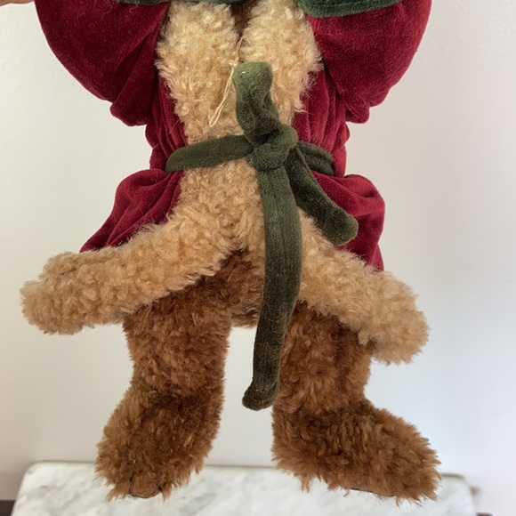 NWOT The Boyds Collection Teddy Bear Christmas Robe - Picture 6 of 14